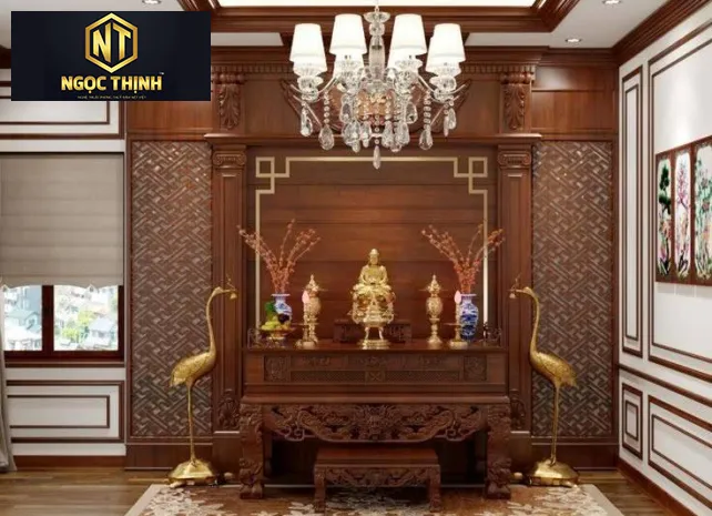 Bàn Thờ Phòng Khách Đa Năng